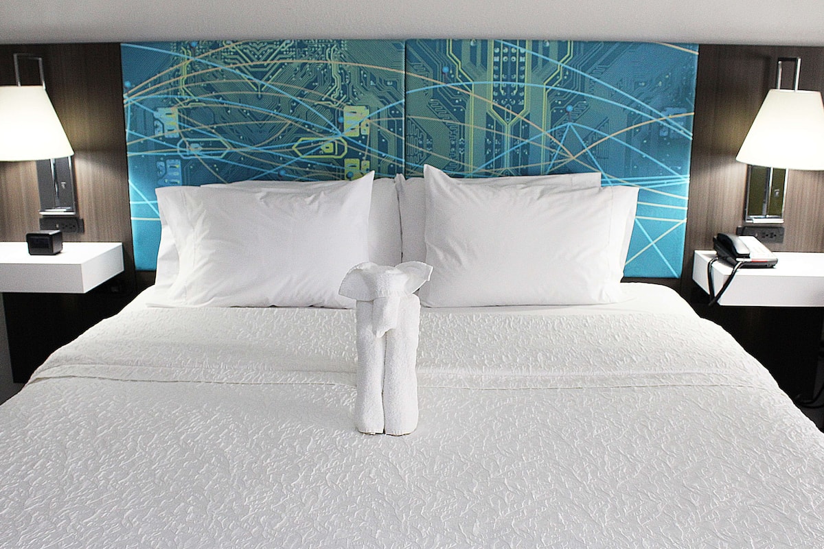 premium bedding, in-room safe, iron/ironing board, free cots/infant beds