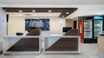 Check-in/check-out kiosk