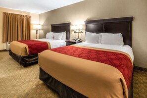 Doppelzimmer, 2 Queen-Betten, Raucher | Hochwertige Bettwaren, Pillowtop-Betten, Bügeleisen/Bügelbrett