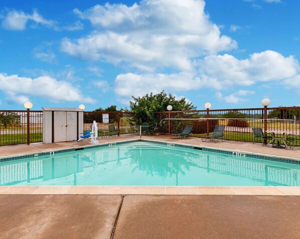 Seasonal outdoor pool