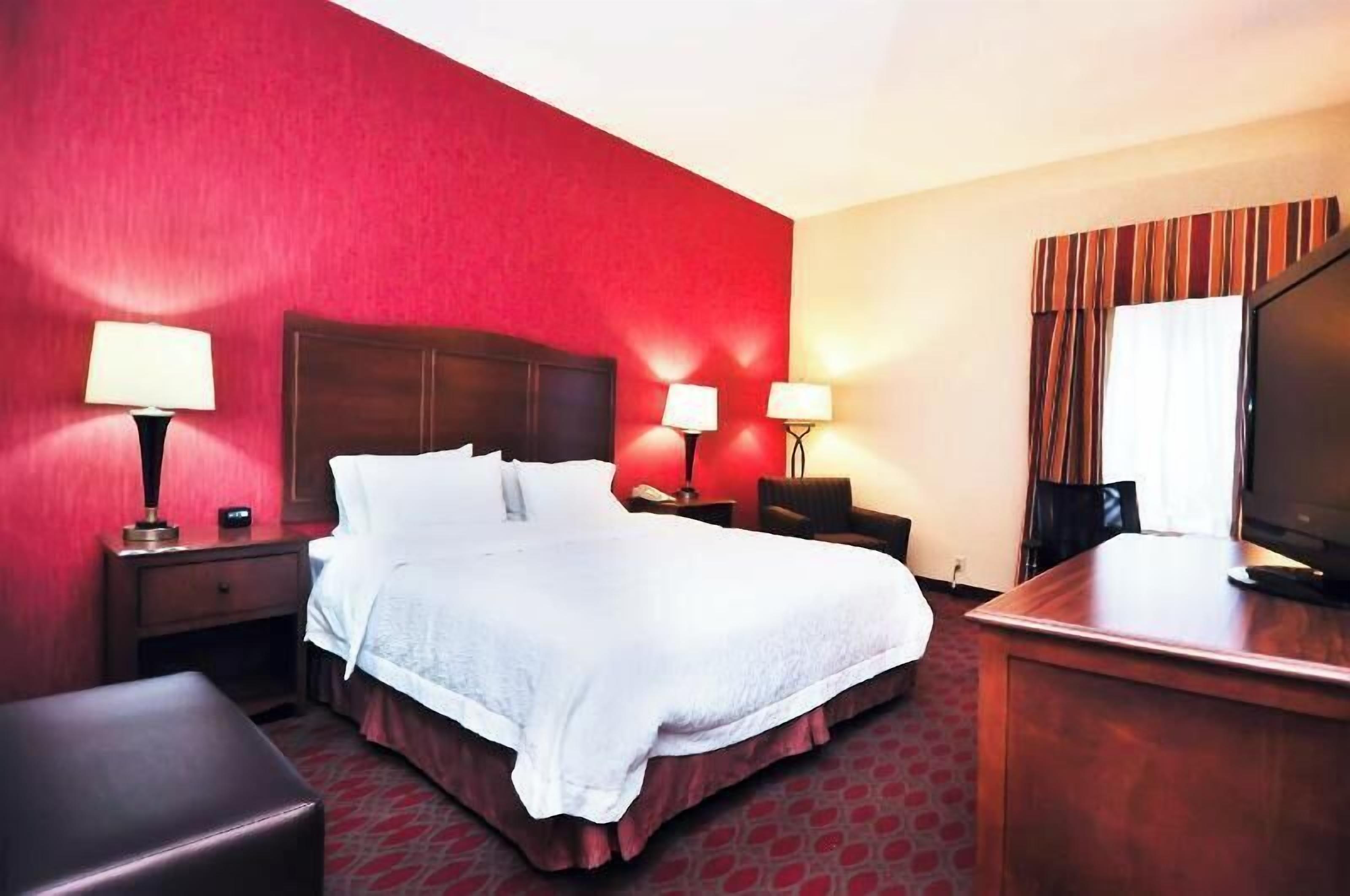 Blackout curtains, iron/ironing board, free WiFi, bed sheets