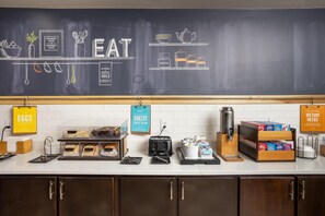 Kontinental frokost er inkludert hver dag