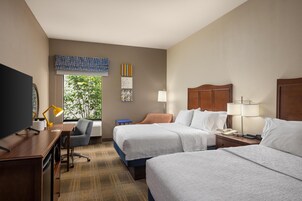 Standard Room, 2 Queen Beds | Blackout drapes, iron/ironing board, free WiFi, bed sheets