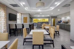 Free daily full breakfast