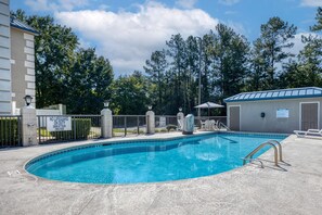 Seasonal outdoor pool
