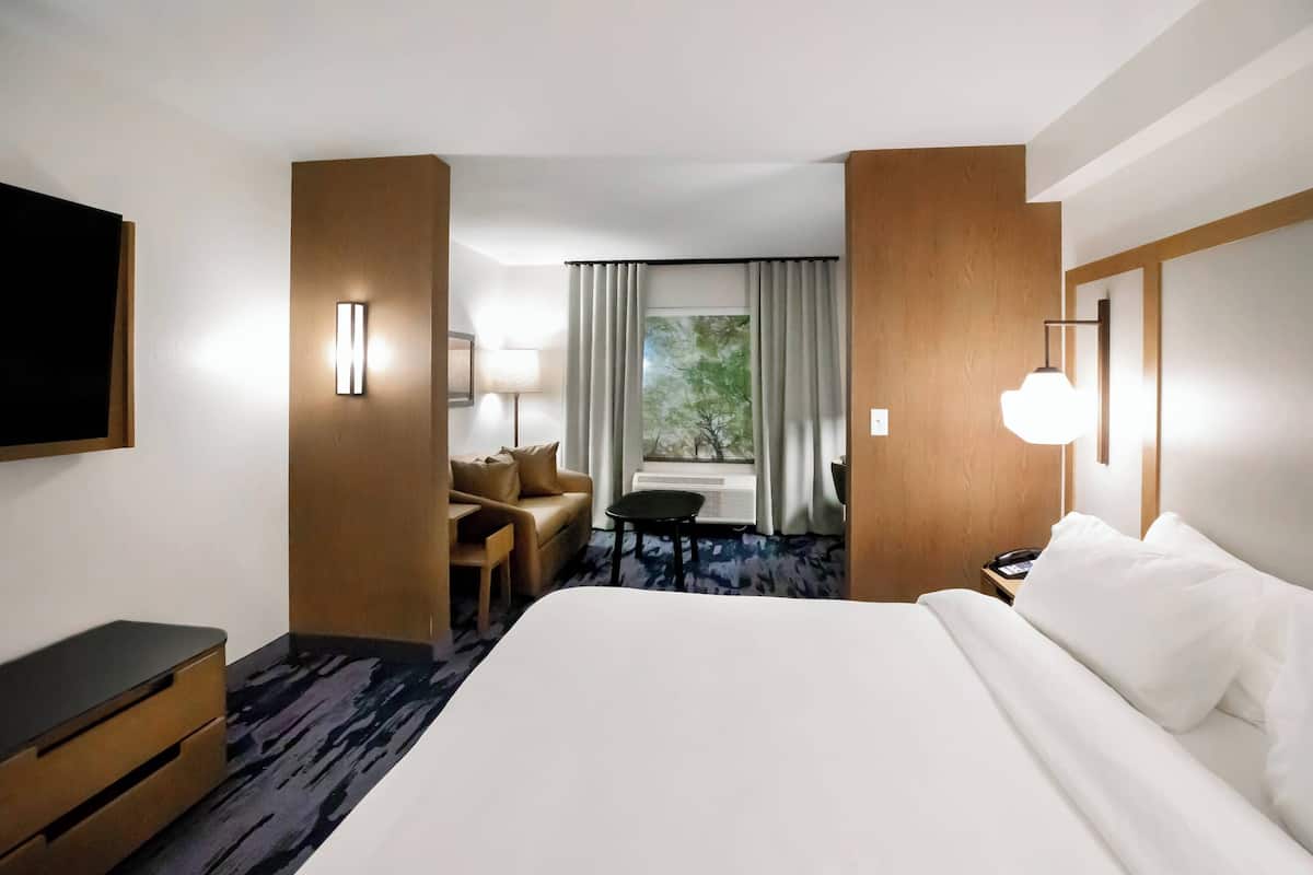 Suite, 1 King Bed with Sofa bed, Non Smoking