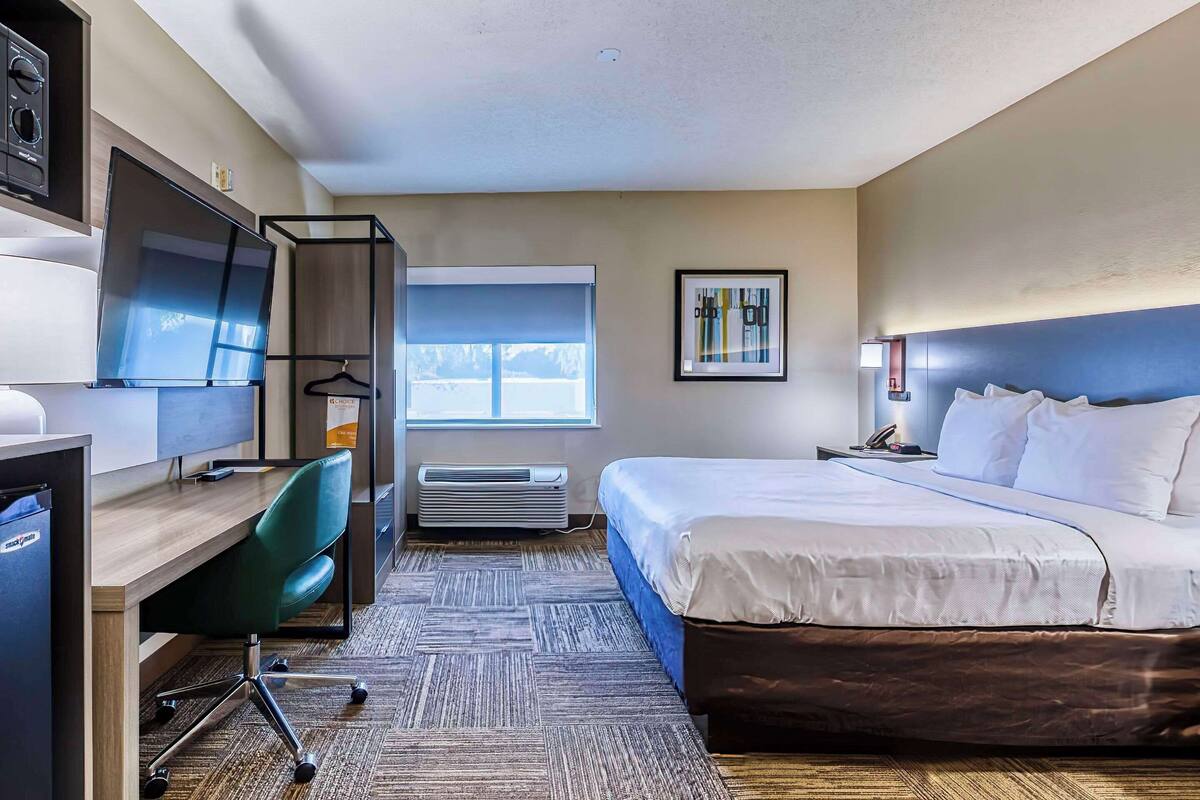 客房, 1 張加大雙人床, 無障礙, 非吸煙房 | 城市景
