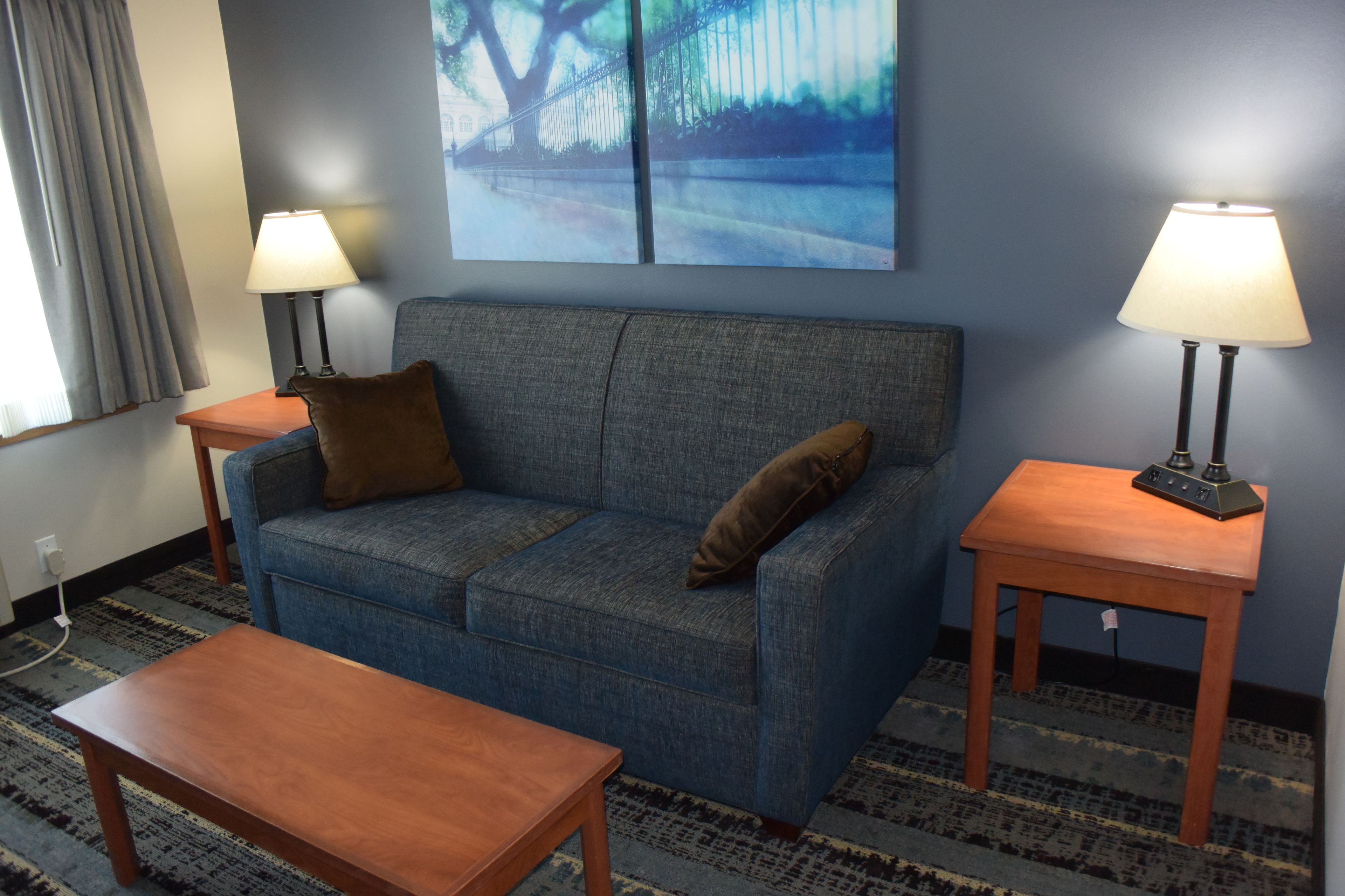 standard room, 2 queen beds, non smoking, refrigerator & microwave | premium bedding, pillow-top beds, desk, iron/ironing board