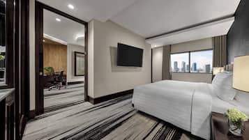 1 dormitorio, ropa de cama de alta calidad, minibar y caja fuerte