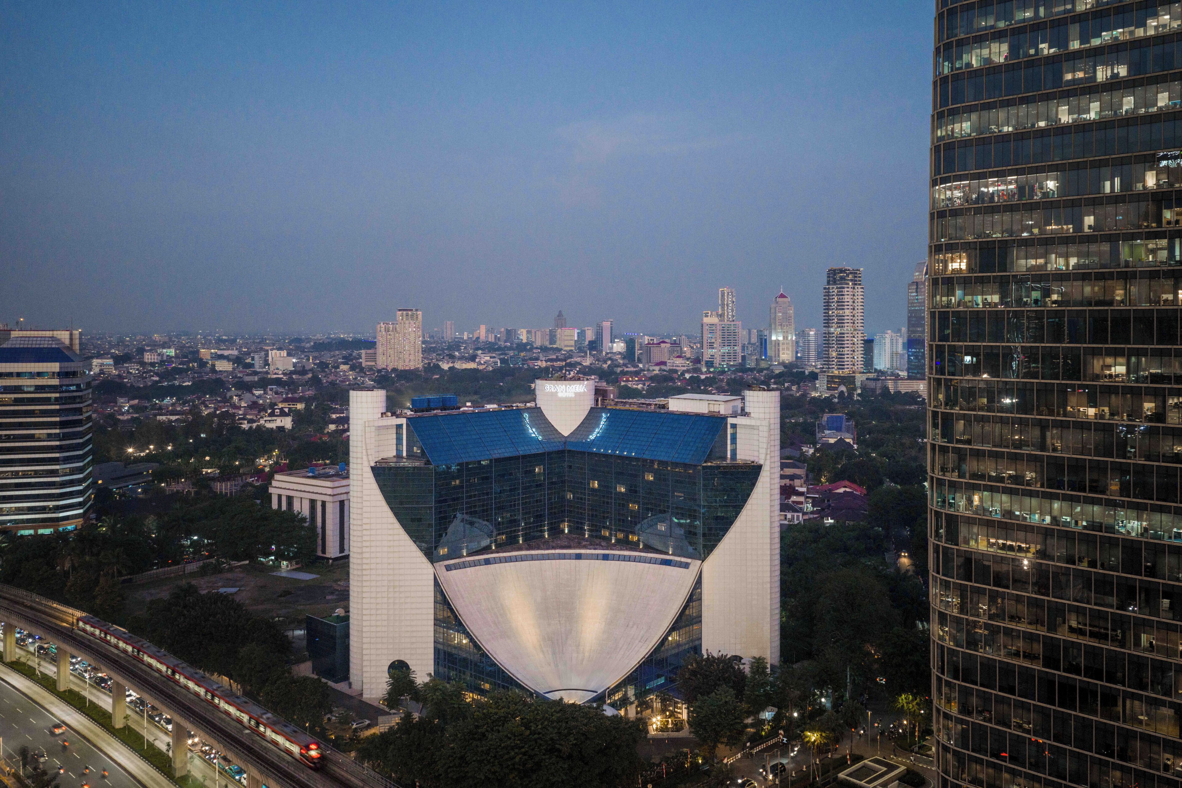 Façade de l’hébergement