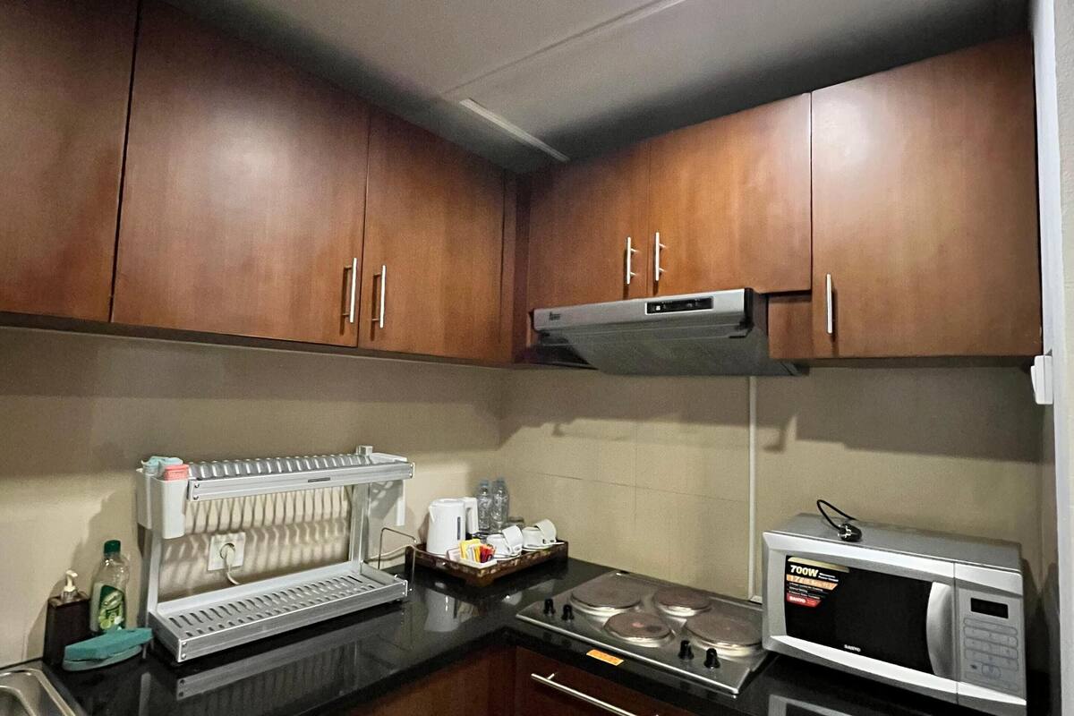 luxury two bedroom residence with pool view and partial ocean view | private kitchen | coffee/tea maker, electric kettle