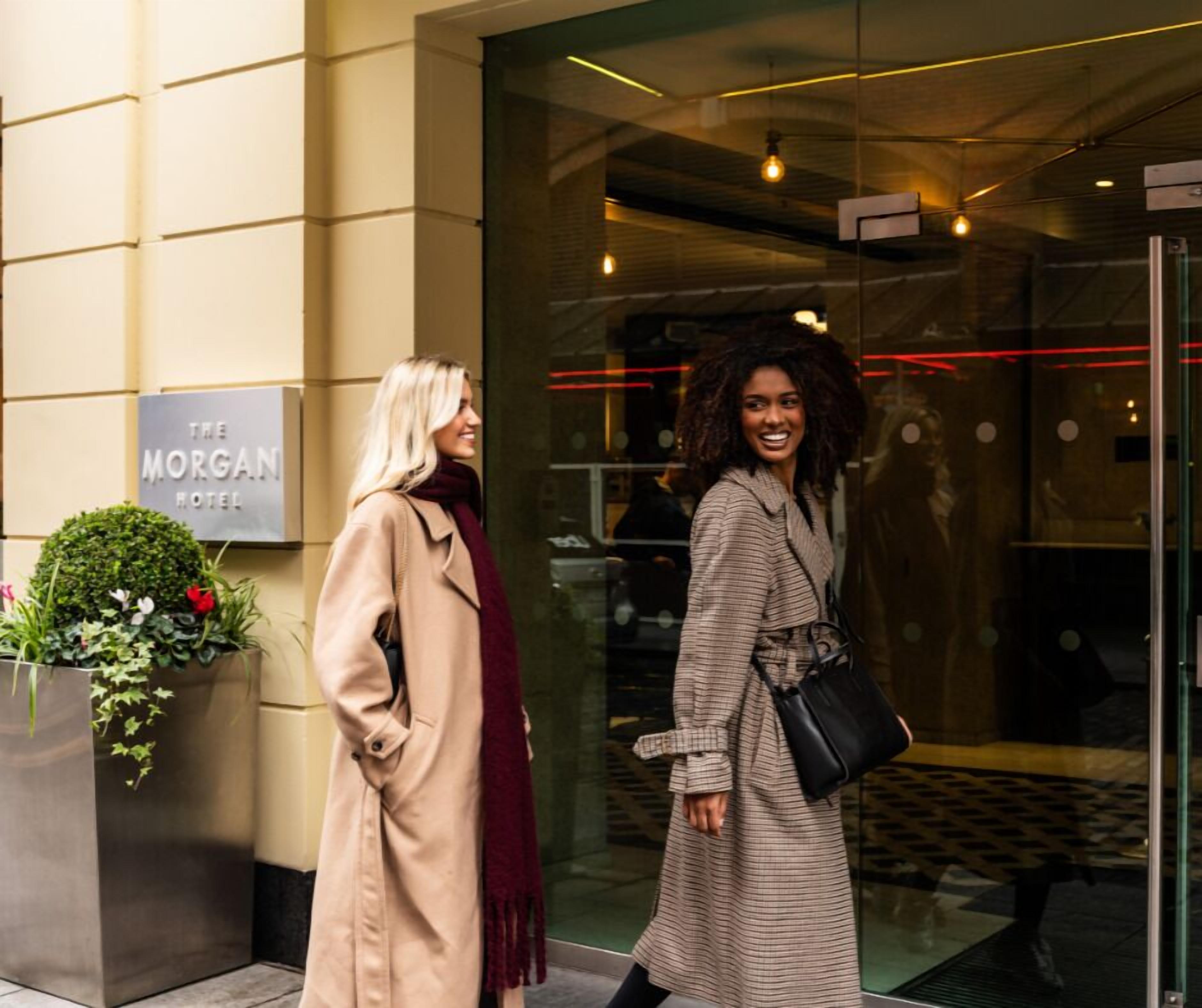 Majoituspaikan sisäänkäynti