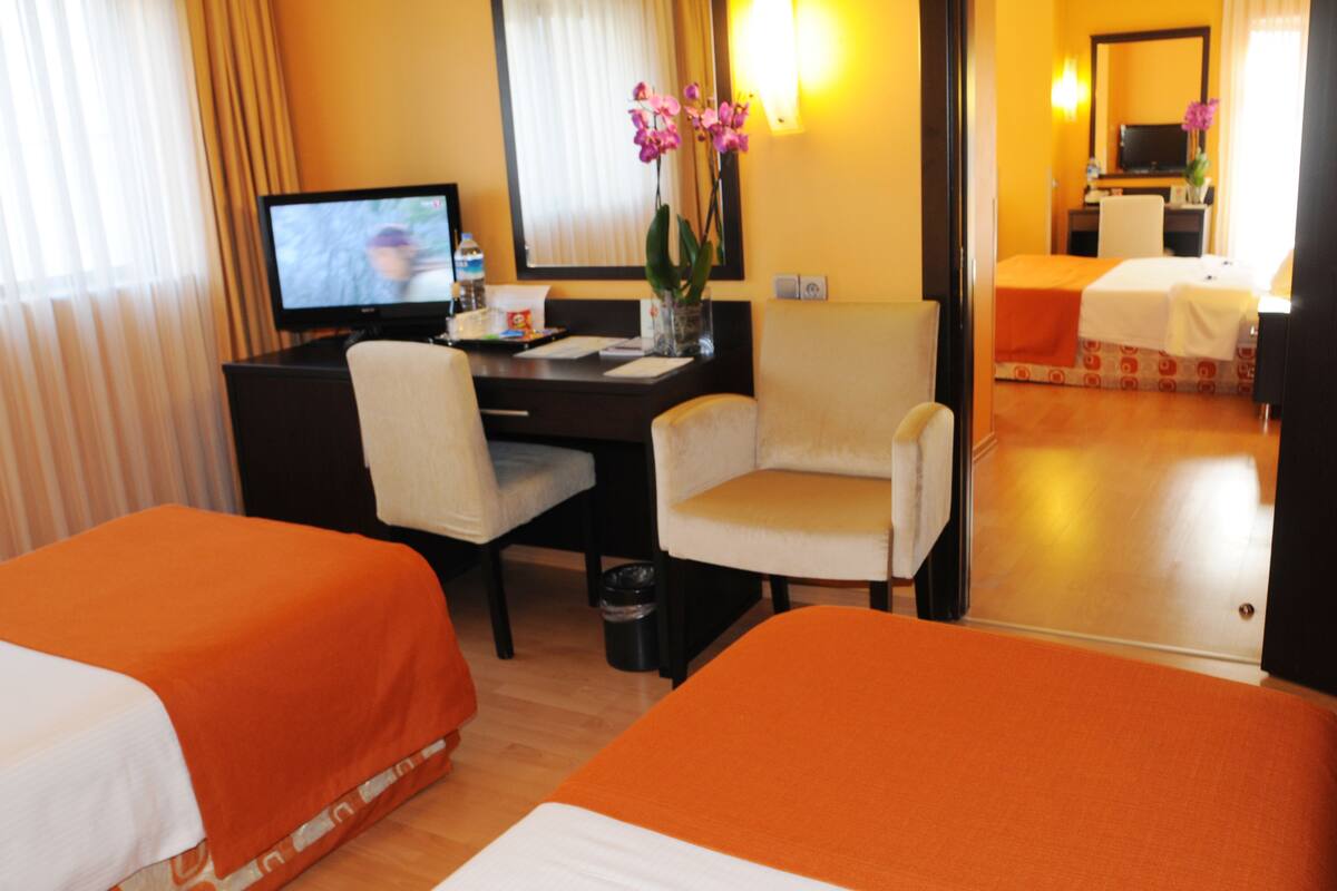 Minibar, in-room safe, desk, iron/ironing board (on request)