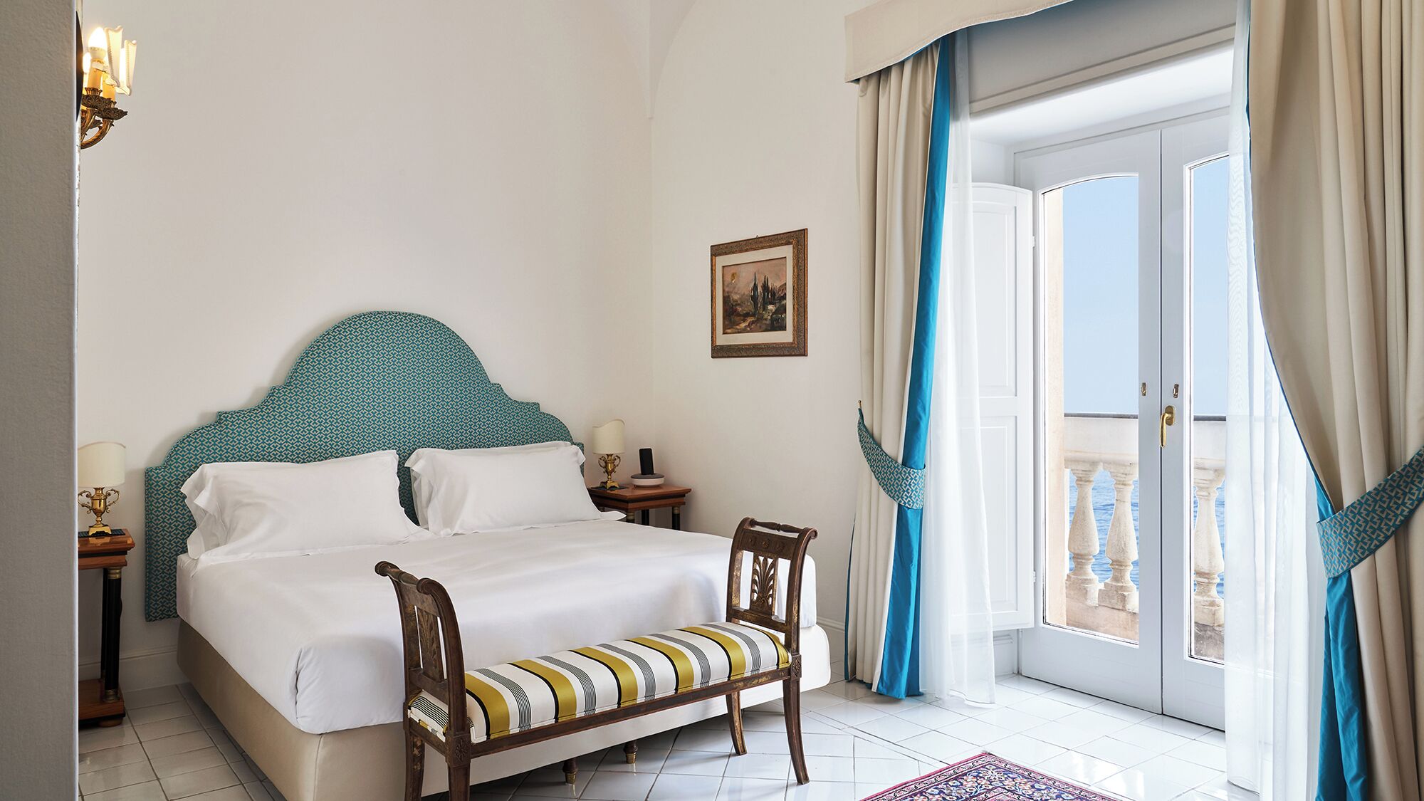 Room, Partial Sea View (Queen) | 1 bedroom, minibar, in-room safe, blackout drapes