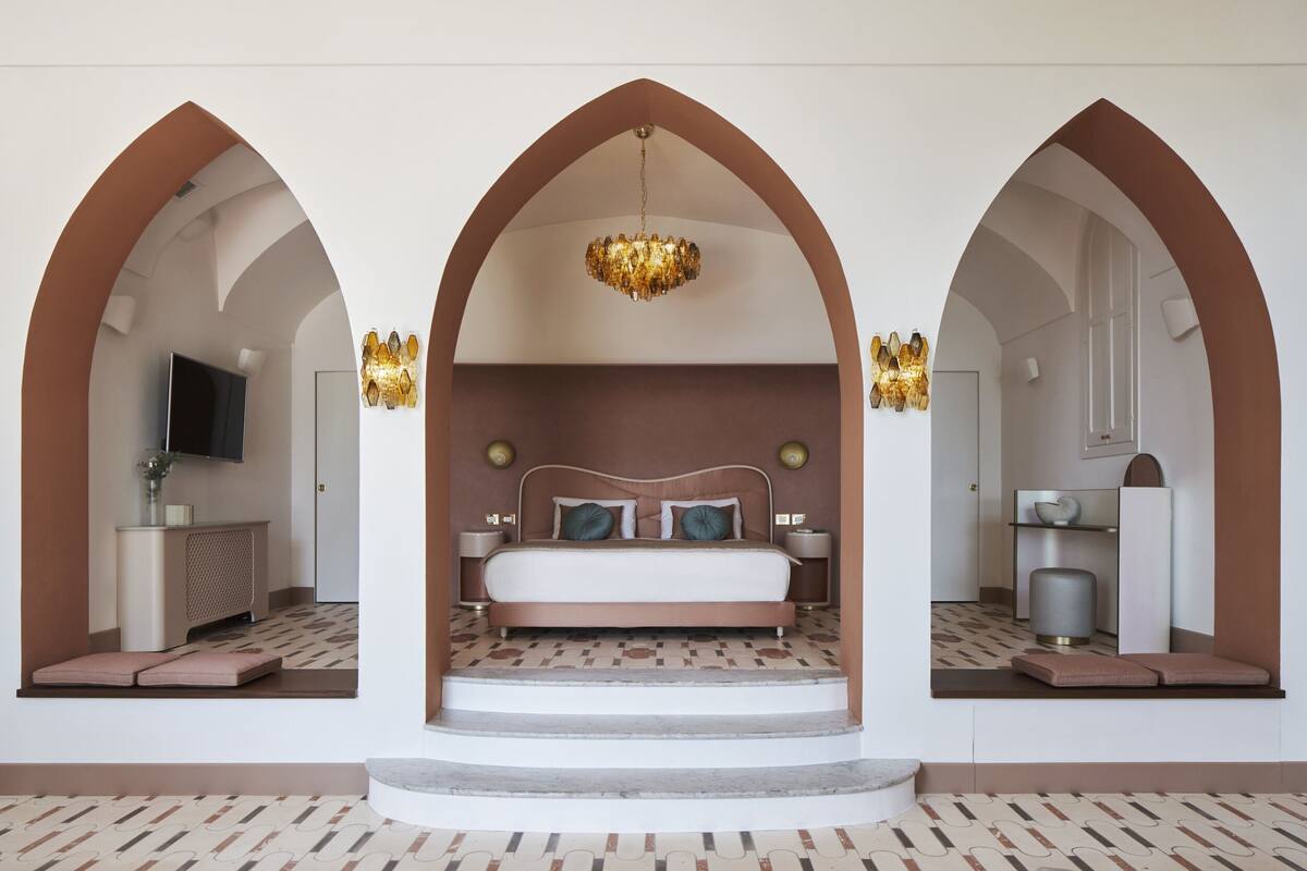 Phòng Suite, hiên, quang cảnh biển (Belvedere) | 1 phòng ngủ, minibar, két bảo mật tại phòng, màn/rèm cản sáng