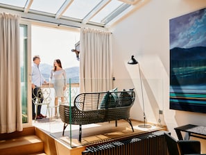 Studio Suite có tầm nhìn toàn cảnh, 1 phòng ngủ, sân hiên, quang cảnh hồ (Windsor) | 1 phòng ngủ, bộ đồ giường cao cấp, chăn bông, nệm có lớp đệm bông