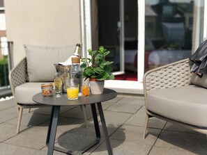 Literie de qualité supérieure, matelas Tempur-Pedic, minibar