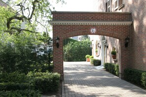 Entrada de la propiedad