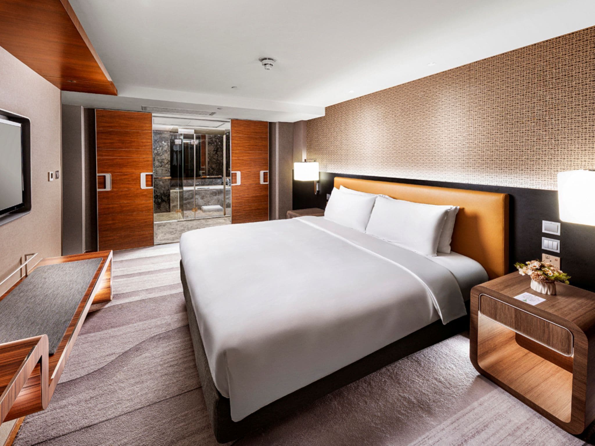 ルーム | セーフティボックス (室内)、遮光カーテン、WiFi (無料)、ベッドシーツ