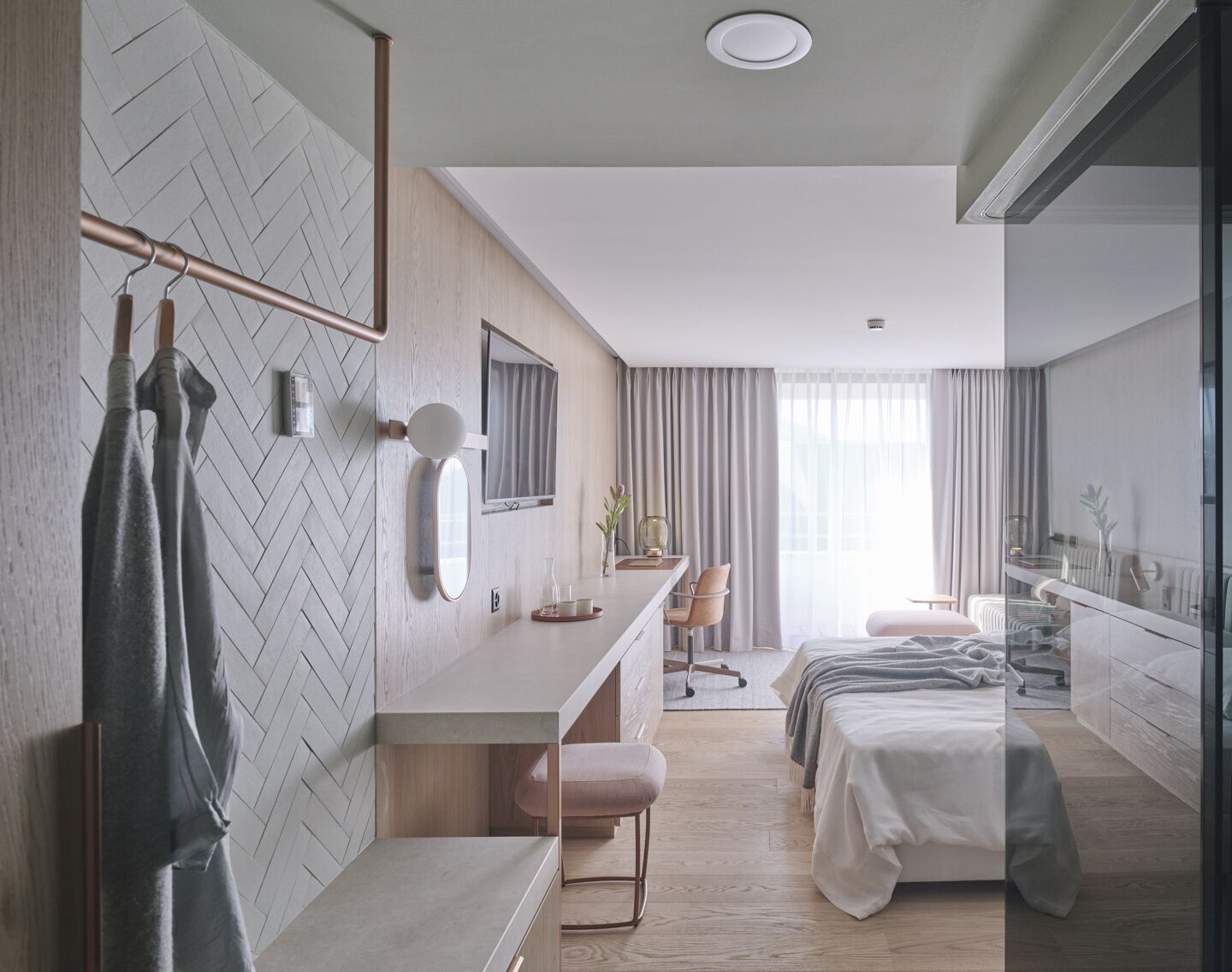 panoramic double room | minibar, in-room safe, desk, rollaway beds