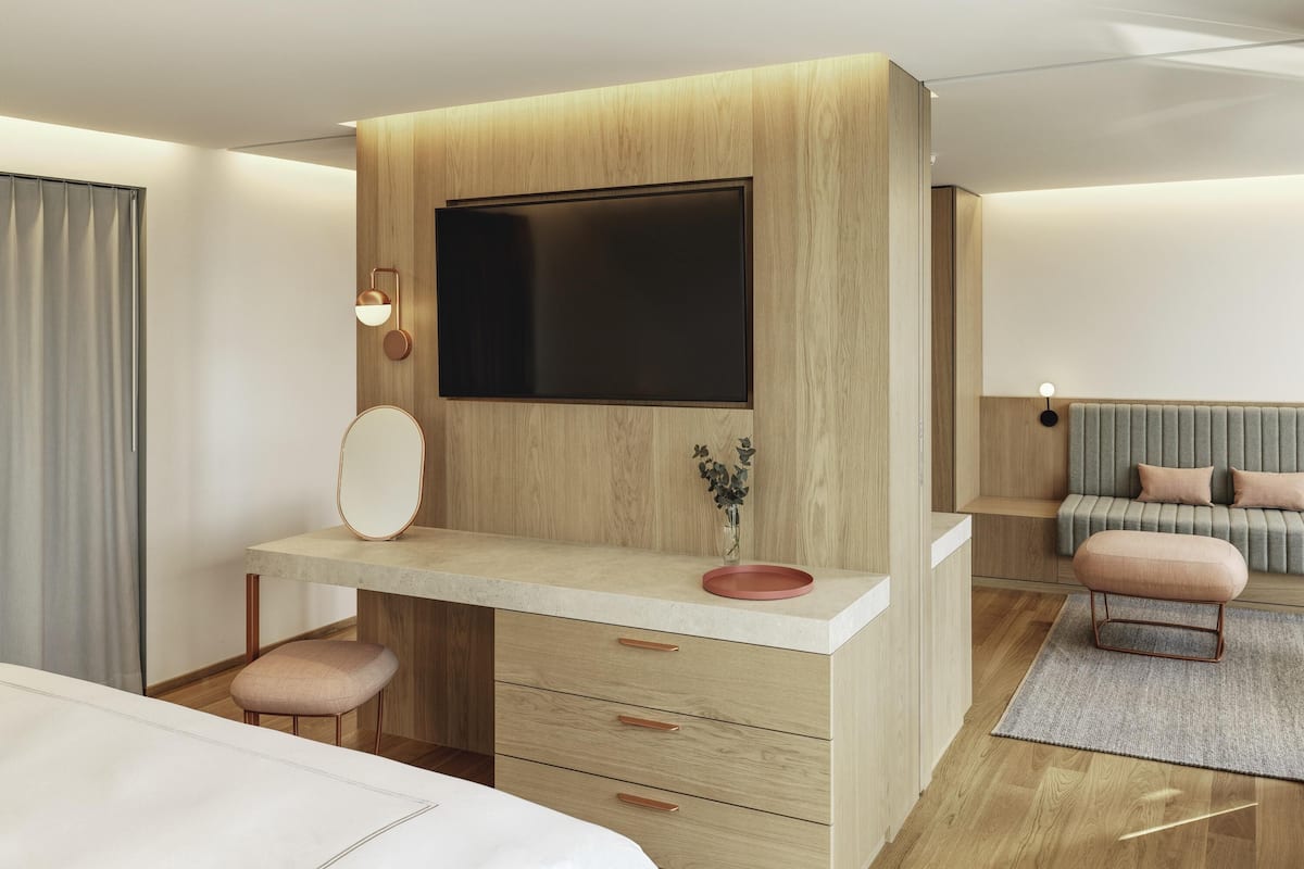 Suite, 1 trĂšs grand lit, balcon