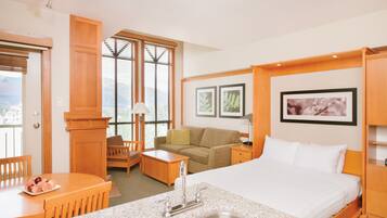 Premium bedding, in-room safe, soundproofing, iron/ironing board