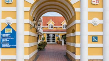 Entrada de la propiedad