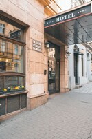 Fassade der Unterkunft