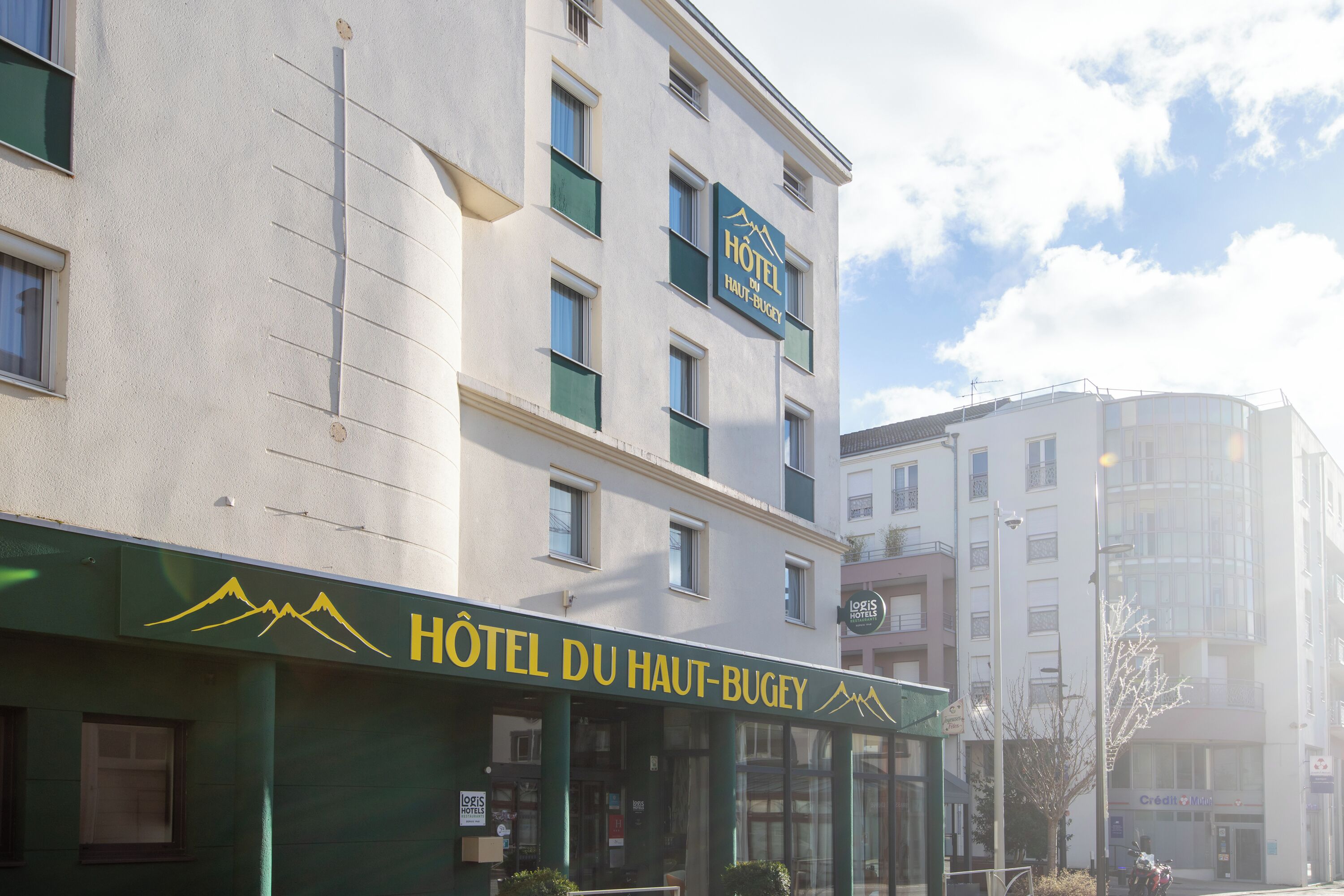 Façade de l’hébergement
