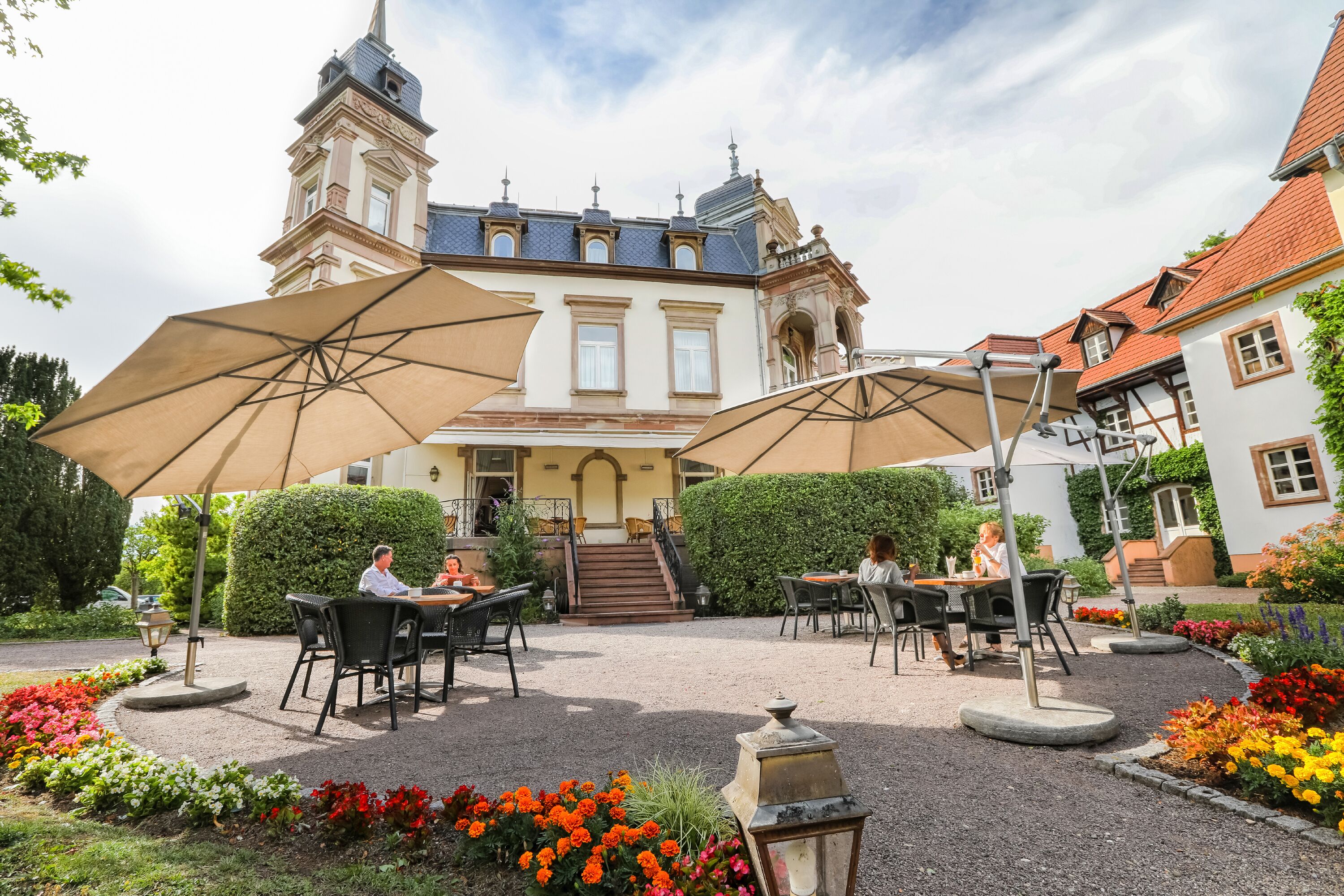 castle room | courtyard view