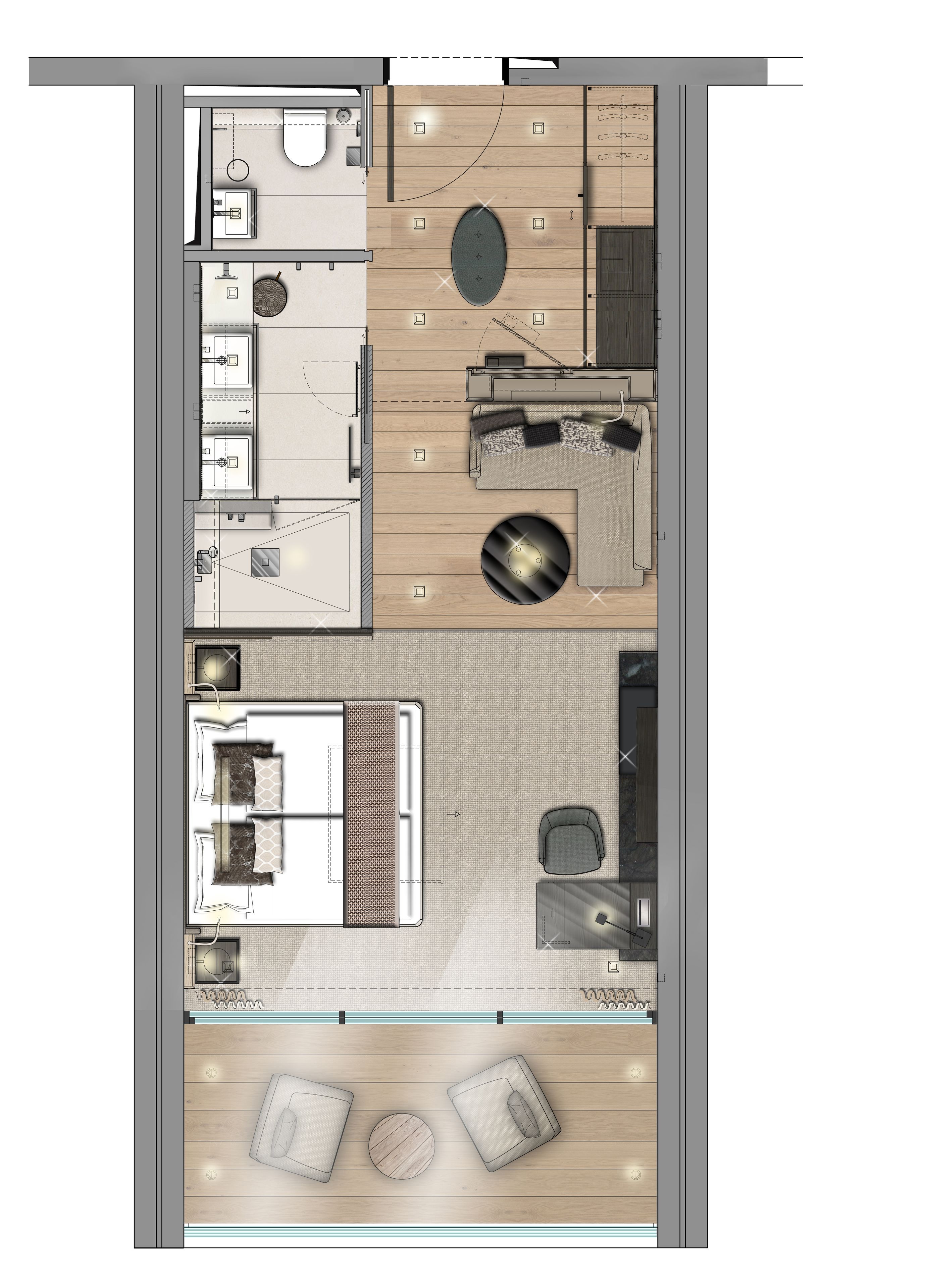 مخطط تصميم الطابق