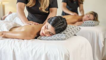 Experience soothing back massages on one of our two comfortable massage tables.