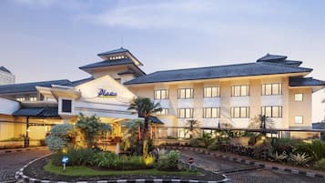 Voorkant van accommodatie