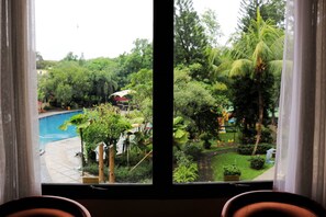 Deluxe Double Room | View from room - Prime Plaza Hotel - Purwakarta (Cikampek)