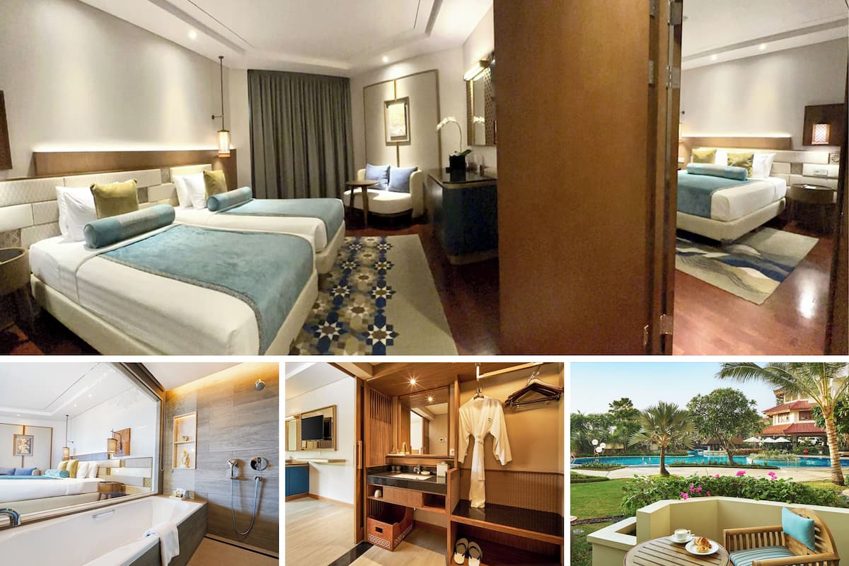1 habitación, ropa de cama de alta calidad, cubrecamas y minibar