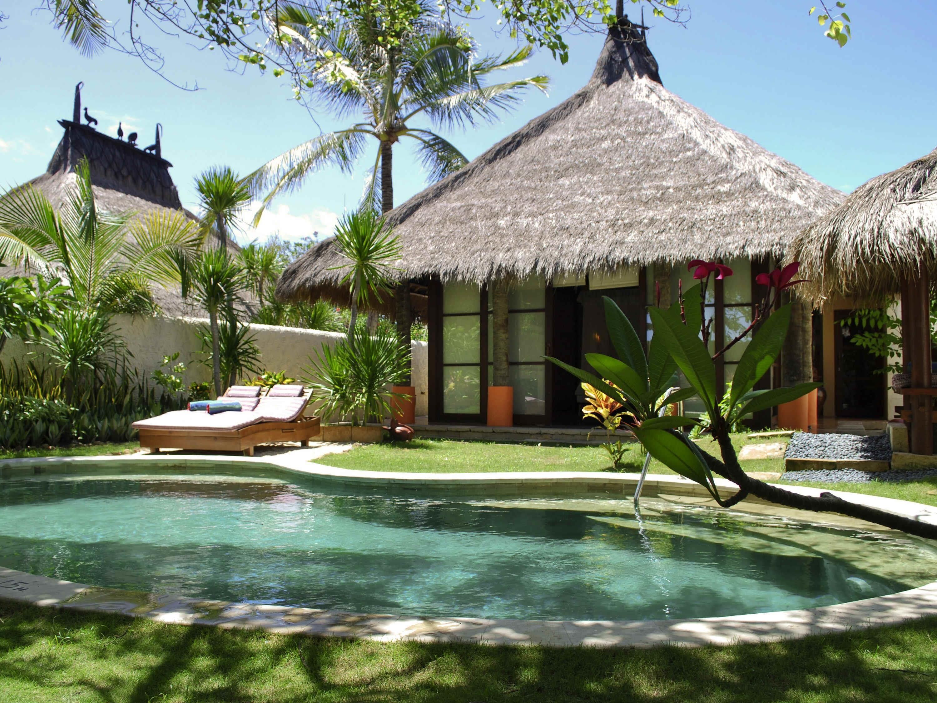 Family Villa, 2 Double Beds | Minibar, in-room safe, desk, iron/ironing board