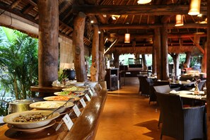 Daily buffet breakfast (IDR 205700 per person)