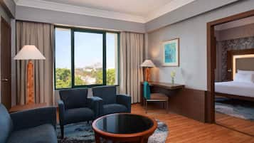 Minibar, in-room safe, desk, blackout curtains