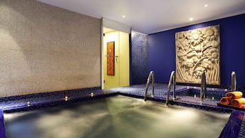 Sale per trattamenti di coppia, trattamenti per il corpo, aromaterapia