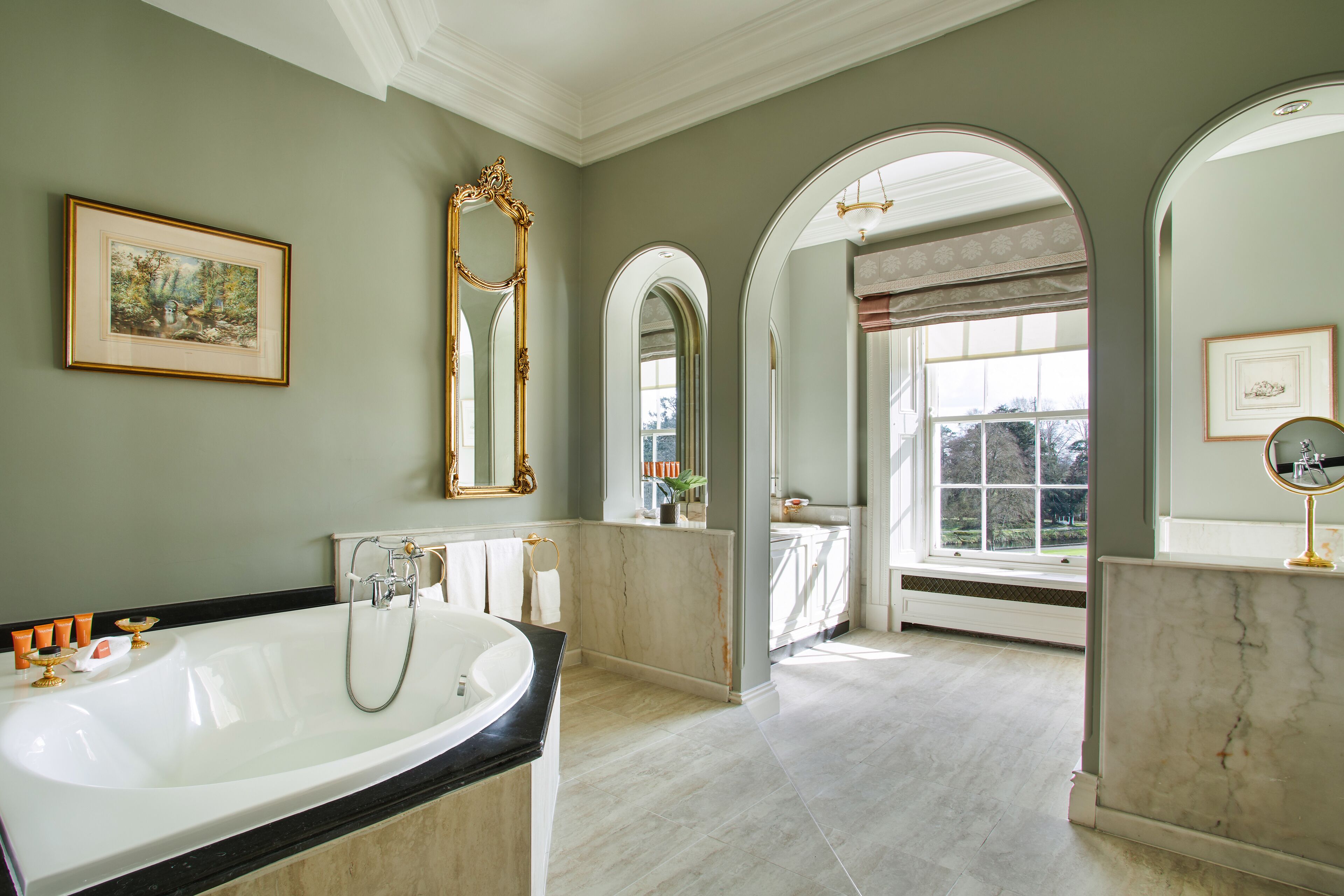 suite (viceroy) | bathroom | separate bathtub and shower, designer toiletries, hair dryer, bathrobes