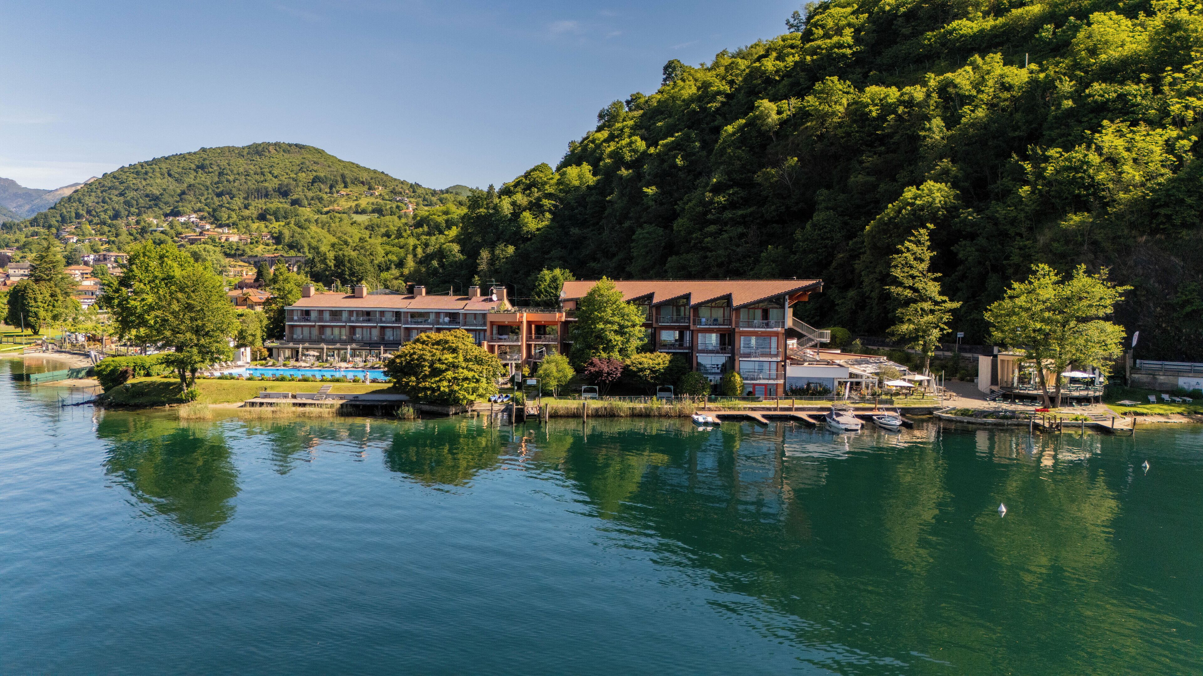 Overnatningsstedets facade