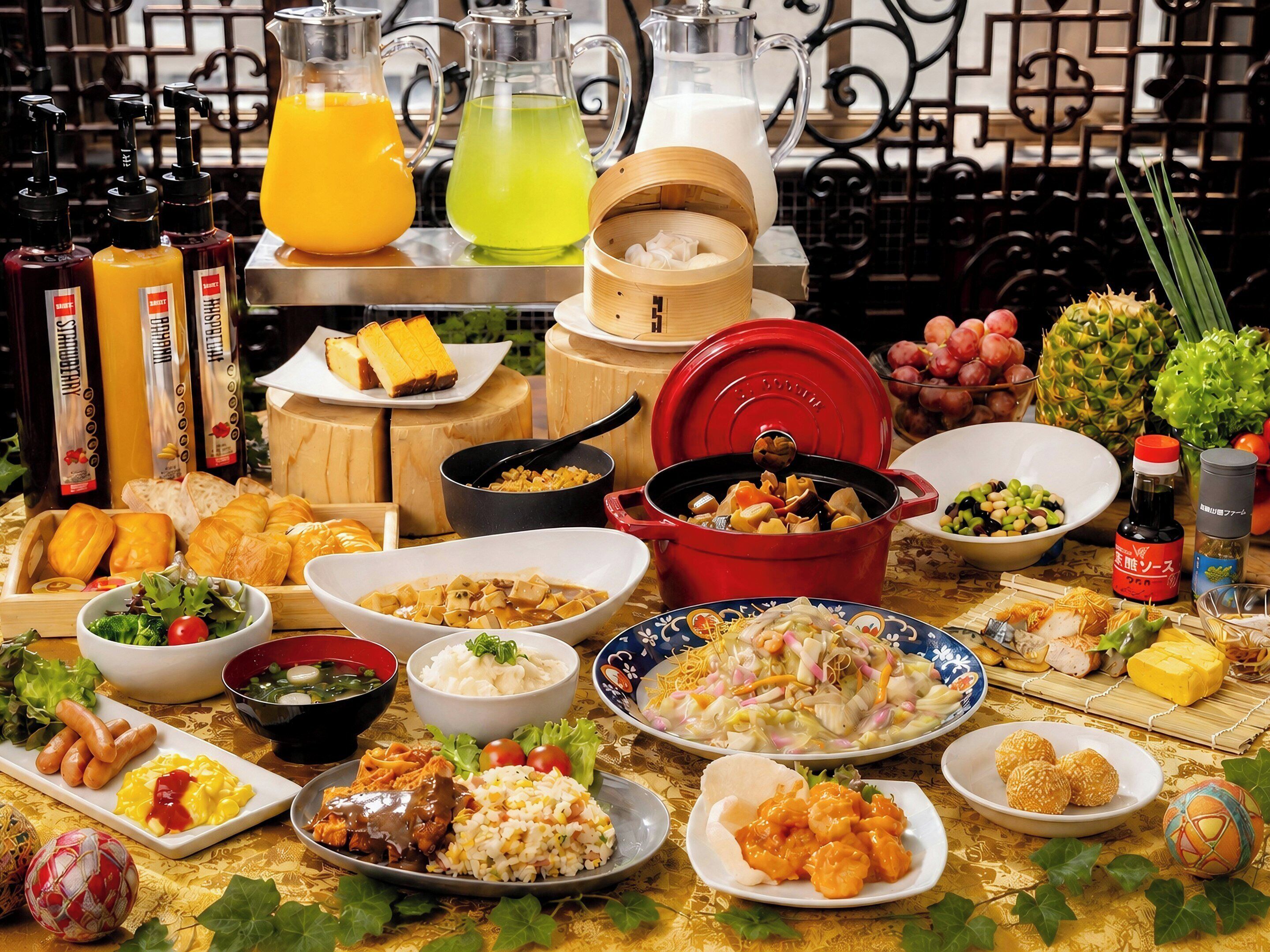 Daily buffet breakfast for a fee