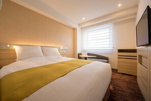 Premium bedding, down comforters, minibar, in-room safe - Hotel JAL City Sendai (Sendai)