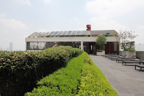 Rooftop terrace