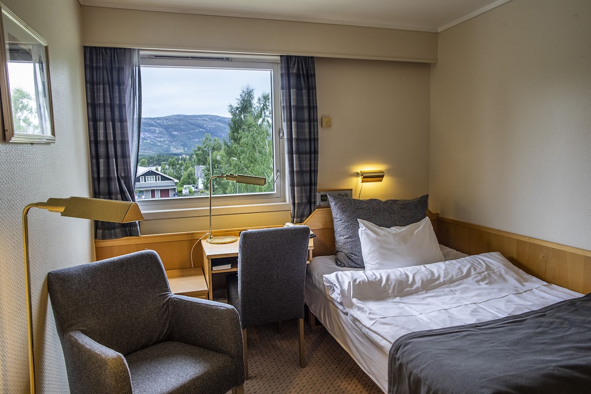 Pillowtop beds, desk, free WiFi, bed sheets