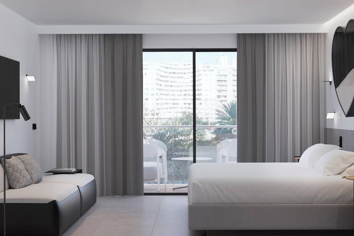 Minibar, in-room safe, desk, blackout drapes