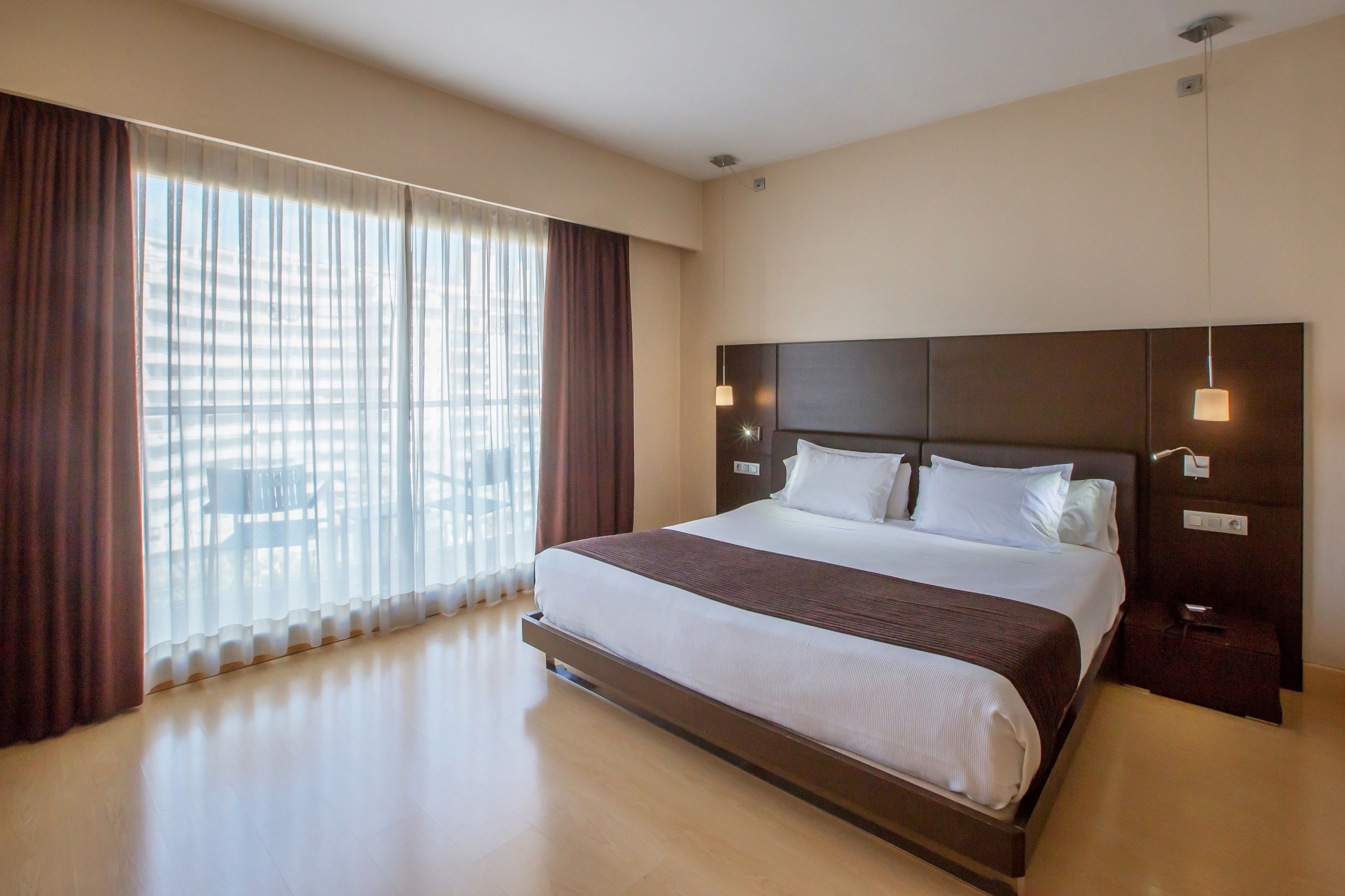 Minibar, in-room safe, desk, blackout curtains