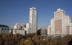 Blick von der Unterkunft