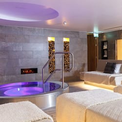 Ruang perawatan pasangan, sauna, hot tub, ruang uap, dan perawatan tubuh
