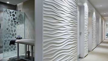 Behandlingsrum til par, sauna, boblebad, dampbad, kropsbehandlinger